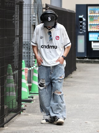 トレーナー UMBRO アンブロ ストリート コーデ c-boy style トレーナー UMBRO アンブロ ストリート コーデ c-boy style