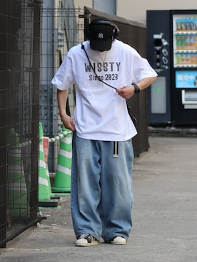 「wissty（ウィスティー）のアイテム」を使った、DAIGOさん（メンズ・166cm）の春コーディネート