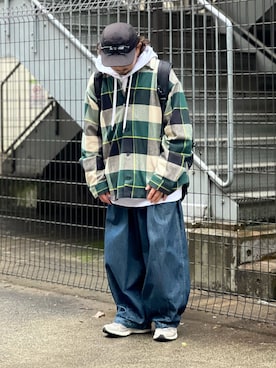 「第2回おそろであそぼ」｜DAIGOさん（メンズ・166cm）の冬コーディネート