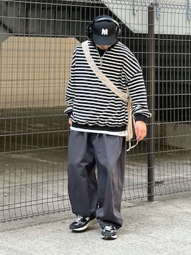 「ANGLAN（アングラン）のアイテム」を使った、DAIGOさん（骨格ナチュラル・メンズ・166cm）の春コーディネート