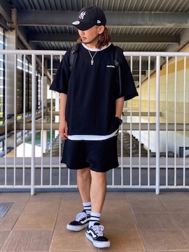 ソックス 靴下を使った ハーフパンツ のメンズ人気ファッションコーディネート Wear