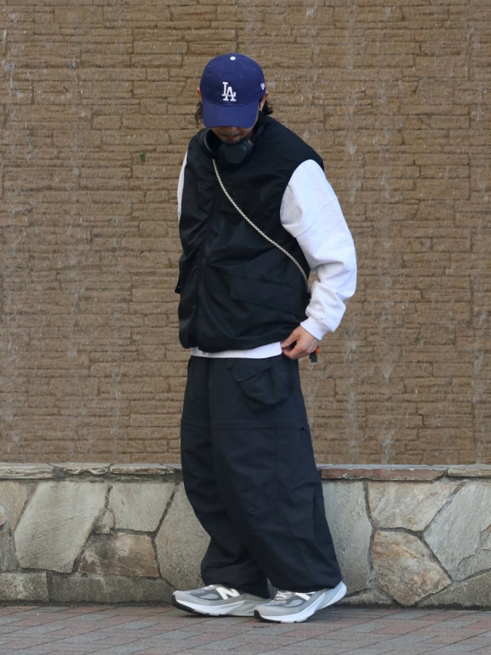 ocosic（オコジック）の「【ocosic】アウトドアナイロンテックベスト(セットアップ対応)（ベスト）」 - WEAR