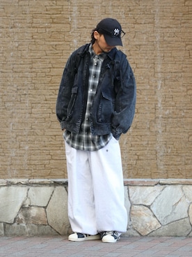 「Starting Over（スターティングオーバー）のアイテム（ブルゾン）」を使った、DAIGOさん（メンズ・166cm）の冬コーディネート