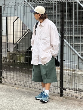 「FRUIT OF THE LOOM（フルーツオブザルーム）のアイテム（レッグウェア）」を使った、DAIGOさん（メンズ・166cm）の夏コーディネート