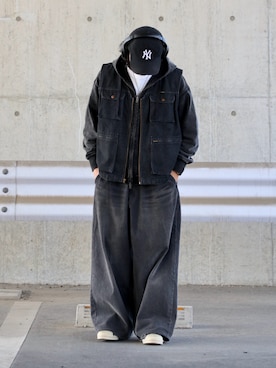 「アイテム（ピアス（片耳用））」を使った、DAIGOさん（メンズ・166cm）の秋コーディネート