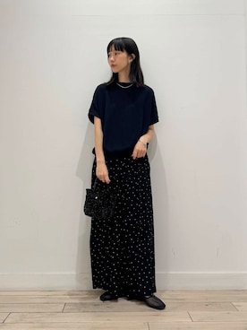 「スパンコール」｜くどうさん（レディース・157cm）の夏コーディネート