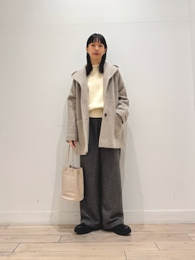 「doors」｜「アイテム（その他アウター）」を使った、くどうさん（レディース・157cm）の秋コーディネート