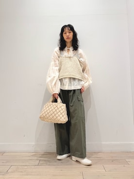 「アイテム（ブーツ）」を使った、くどうさん（レディース・157cm・30代）の秋コーディネート