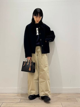 「FORK&SPOON」｜「アイテム（ブーツ）」を使った、くどうさん（レディース・157cm）の冬コーディネート