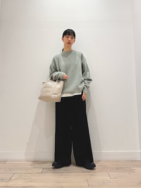 「アイテム（ブーツ）」を使った、くどうさん（レディース・157cm・30代）の冬コーディネート