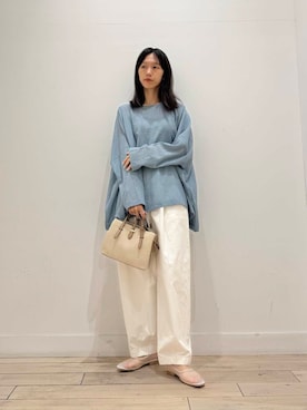 「doors」｜「アイテム（バレエシューズ）」を使った、くどうさん（レディース・157cm）の夏コーディネート