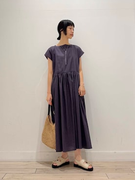 「SMELLY（スメリー）のアイテム（アクセサリー）」を使った、くどうさん（レディース・157cm）の夏コーディネート