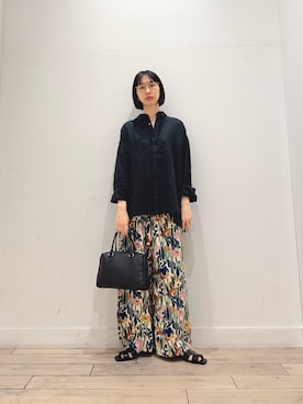 「かぐれ（カグレ）のアイテム」を使った、くどうさん（レディース・157cm）の春コーディネート