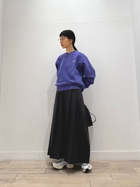 「URBAN RESEARCH DOORS(アーバンリサーチドアーズ)のアイテム(スニーカー)」を使った、くどうさん(レディース・157cm)の冬コーディネート