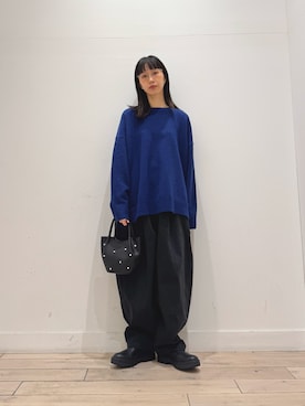 「FORK&SPOON」｜「アイテム（シューズ）」を使った、くどうさん（レディース・157cm）の冬コーディネート