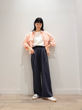「ショート丈」｜くどうさん（レディース・157cm）の春コーディネート