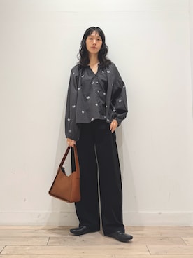 「アイテム（ハンドバッグ）」を使った、くどうさん（レディース・157cm・30代）の夏コーディネート