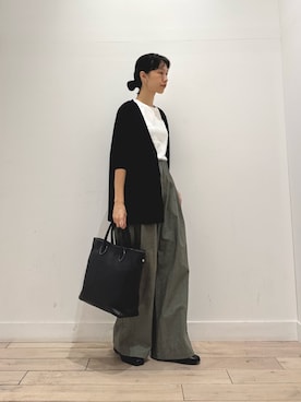 「アイテム（パンツ）」を使った、くどうさん（レディース・157cm・30代）の秋コーディネート