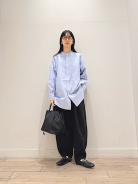 「RODE SKO（ロデスコ）のアイテム」を使った、くどうさん（レディース・157cm）の春コーディネート