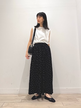 「アイテム（ショルダーバッグ）」を使った、くどうさん（レディース・157cm・30代）の夏コーディネート
