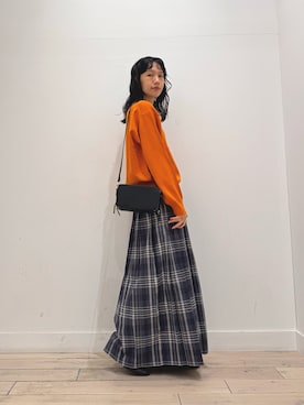 くどうさん（骨格ナチュラル・レディース・157cm・30代）の秋コーディネート