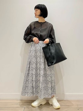 「かぐれ」｜くどうさん（レディース・157cm）の夏コーディネート