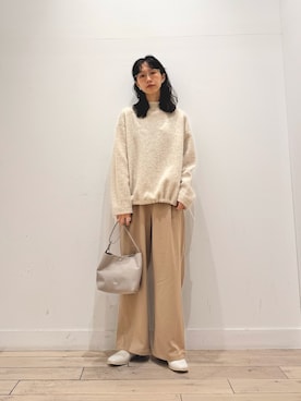 「アイテム（その他トップス）」を使った、くどうさん（レディース・157cm・30代）の秋コーディネート