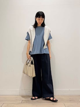 「URTECH」｜くどうさん（レディース・157cm）の夏コーディネート