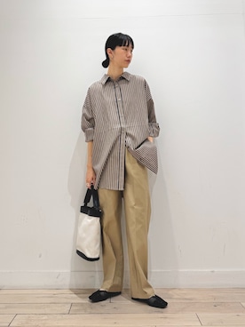 「アイテム（その他シューズ）」を使った、くどうさん（レディース・157cm）の夏コーディネート