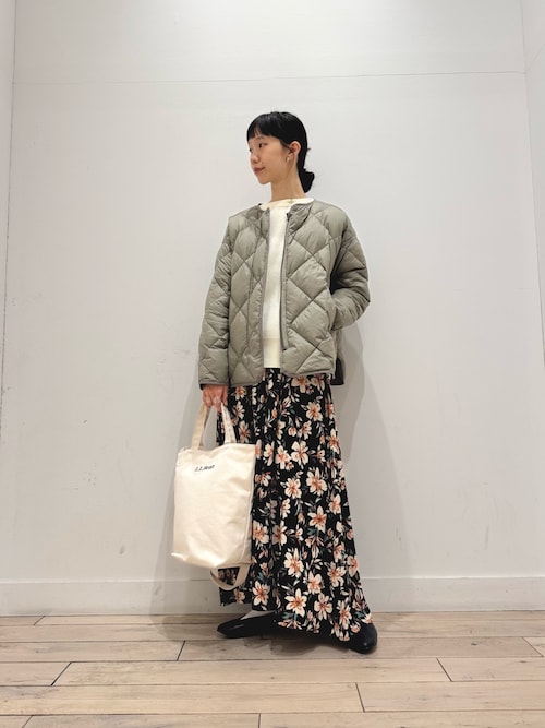 セール】ライトダウンキルトショートブルゾン（ダウンジャケット