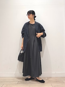 「アイテム（ジャケット/アウター）」を使った、くどうさん（レディース・157cm・30代）の夏コーディネート