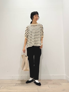「RODE SKO（ロデスコ）のアイテム」を使った、くどうさん（レディース・157cm）の秋コーディネート