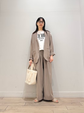 くどうさん（レディース・157cm）の春コーディネート