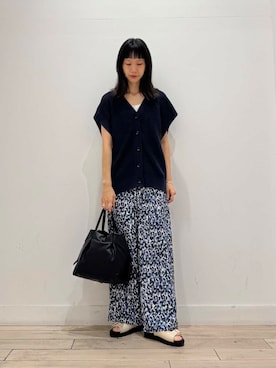 「SMELLY（スメリー）のアイテム（アクセサリー）」を使った、くどうさん（レディース・157cm）の夏コーディネート