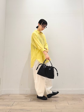 「かぐれ（カグレ）のアイテム」を使った、くどうさん（レディース・157cm）の夏コーディネート