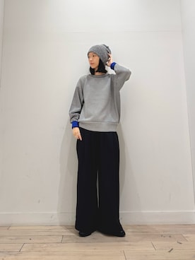 「FORK&SPOON（フォークアンドスプーン）のアイテム」を使った、くどうさん（レディース・157cm）の秋コーディネート