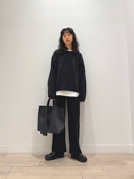 「URBAN RESEARCH DOORS（アーバンリサーチドアーズ）のトラックソールブーツ（ブーツ）」を使った、くどうさん（レディース・157cm）の秋コーディネート