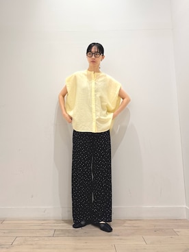 「URBAN RESEARCH DOORS(アーバンリサーチドアーズ)のアイテム(シャツ/ブラウス)」を使った、くどうさん(レディース・157cm)の夏コーディネート