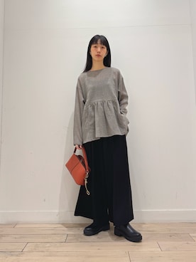 「ファーコート」｜くどうさん（レディース・157cm）の冬コーディネート