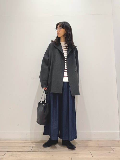 専用　ウールリバーミドルガウンコート ウールリバーミドルガウンコート(M BROWNCHECK): アウター｜URBAN