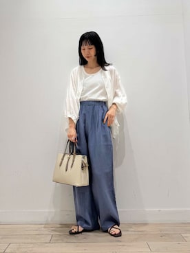 「SMELLY（スメリー）のアイテム（アクセサリー）」を使った、くどうさん（レディース・157cm）の夏コーディネート
