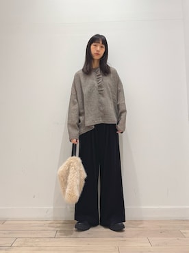 「アイテム（ブーツ）」を使った、くどうさん（レディース・157cm・30代）の冬コーディネート