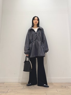 「RODE SKO（ロデスコ）のアイテム」を使った、くどうさん（レディース・157cm）の秋コーディネート