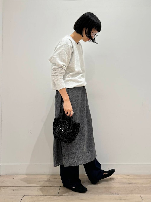 セール】mizuiro-ind×DOORS 別注 front tucked skirt（スカート