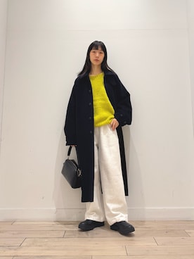 「アイテム（ブーツ）」を使った、くどうさん（レディース・157cm・30代）の冬コーディネート