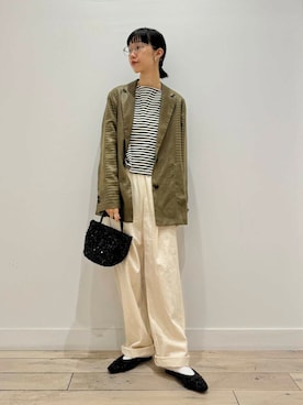 「かぐれ」｜くどうさん（レディース・157cm）の夏コーディネート