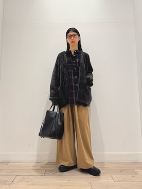 「アイテム（ブーツ）」を使った、くどうさん（レディース・157cm・30代）の冬コーディネート