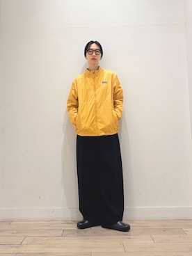 「FORK&SPOON（フォークアンドスプーン）のアイテム（Tシャツ/カットソー）」を使った、くどうさん（レディース・157cm）の秋コーディネート