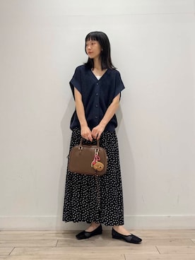 「SMELLY（スメリー）のアイテム（アクセサリー）」を使った、くどうさん（レディース・157cm）の夏コーディネート