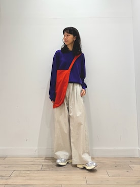 「アイテム（ニット/セーター）」を使った、くどうさん（レディース・157cm・30代）の秋コーディネート